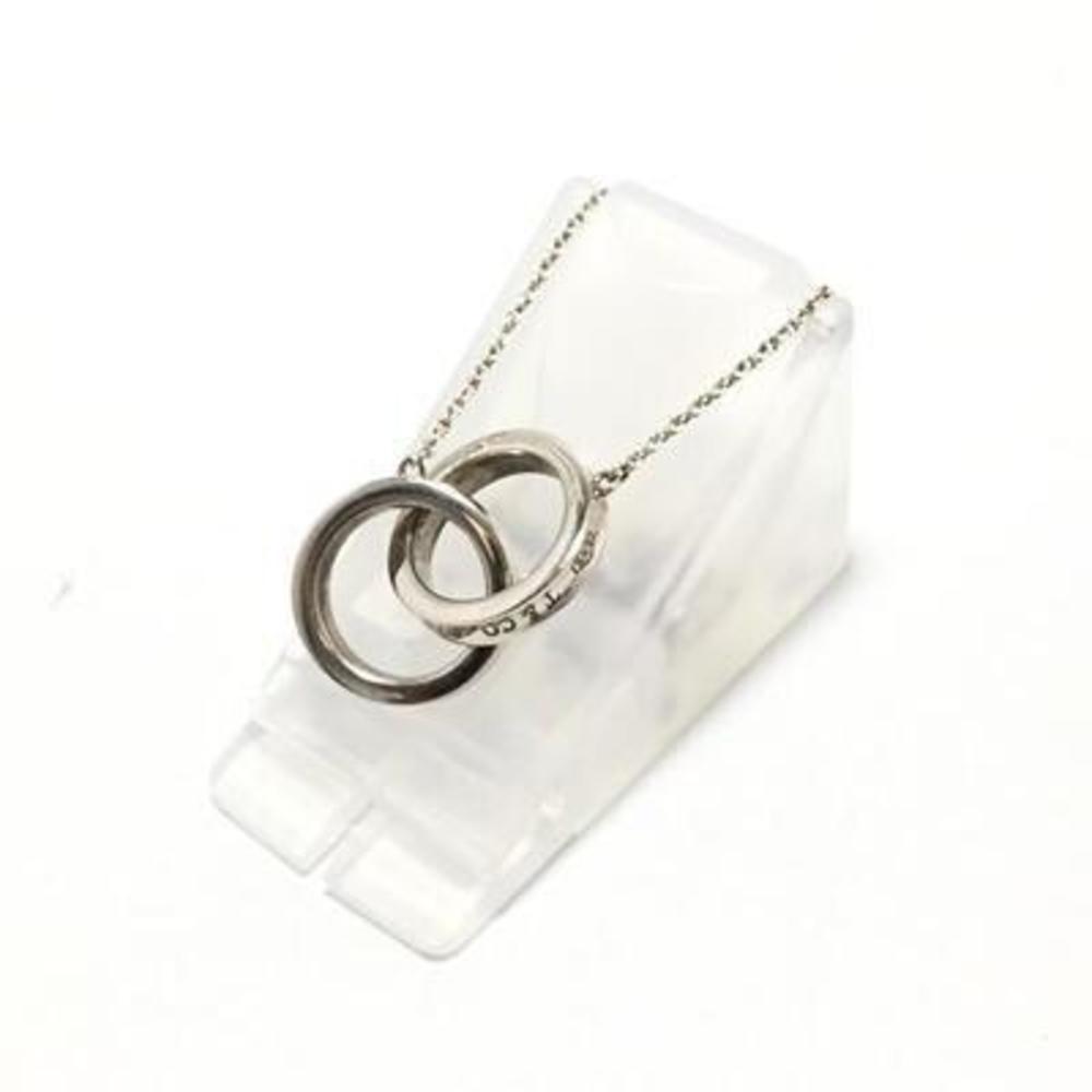 Tiffany Interlocking Circle Necklace Silver